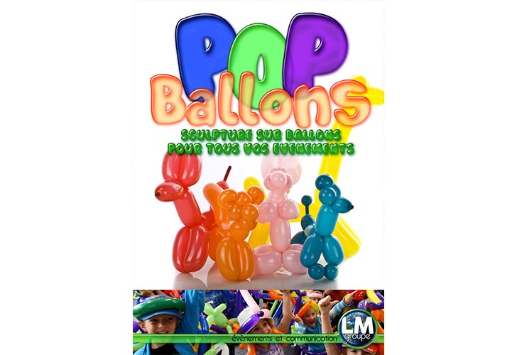 POP Ballons - Sculpture sur ballons