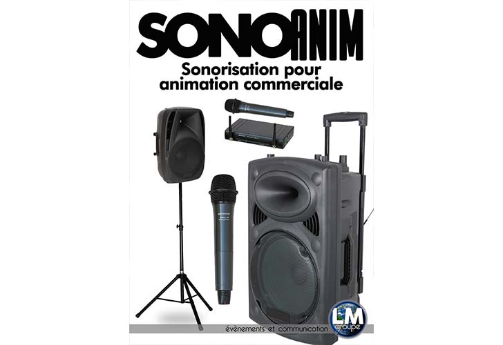 SonoAnim - Sonorisation pour animation commerciale